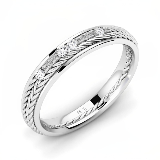 Eternal Weave Diamond Band